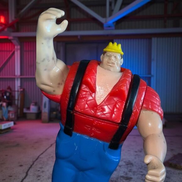 Vintage 1988 Kenner Real Ghostbusters Hard Hat Horror Action Figure Transforms B - Picture 3 of 5